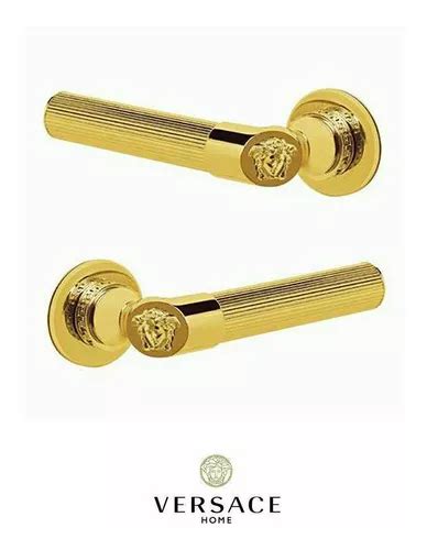 Versace Home Classic Medusa 24K Gold Toilet Brush with 